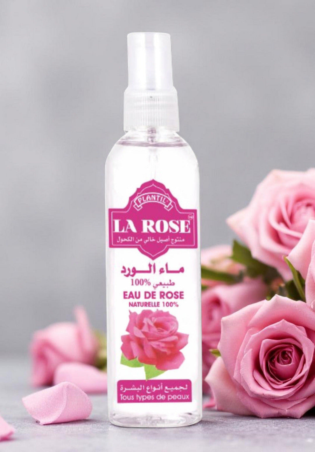 Eau de Rose naturelle 125ml