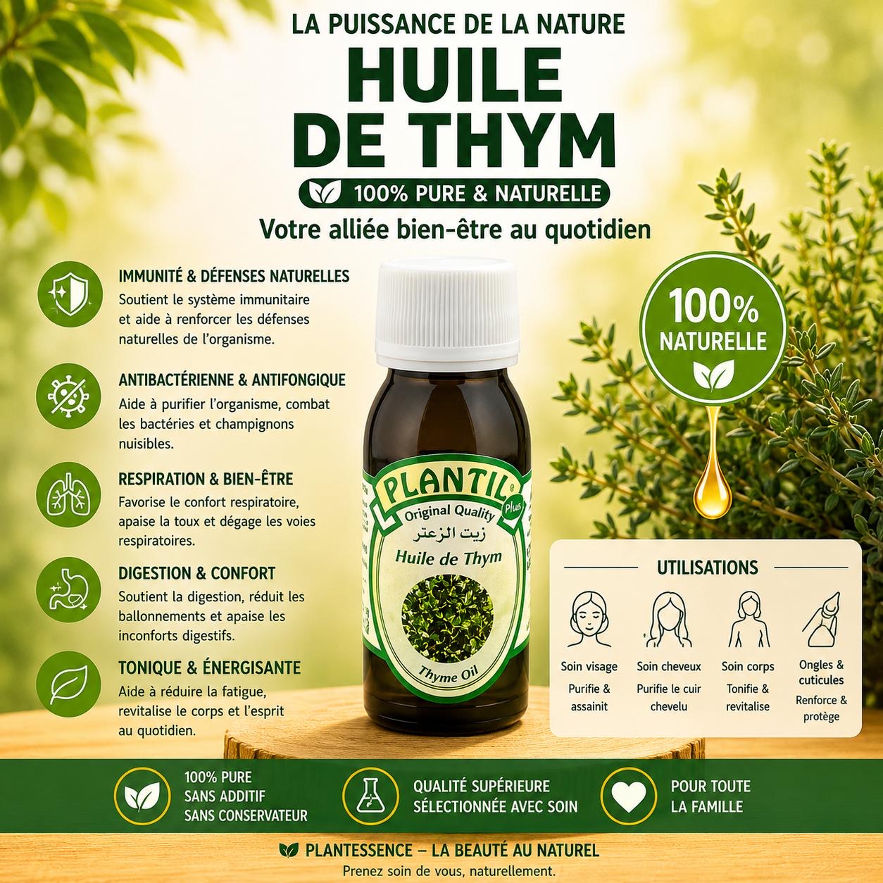 Huile de Thym 60ml