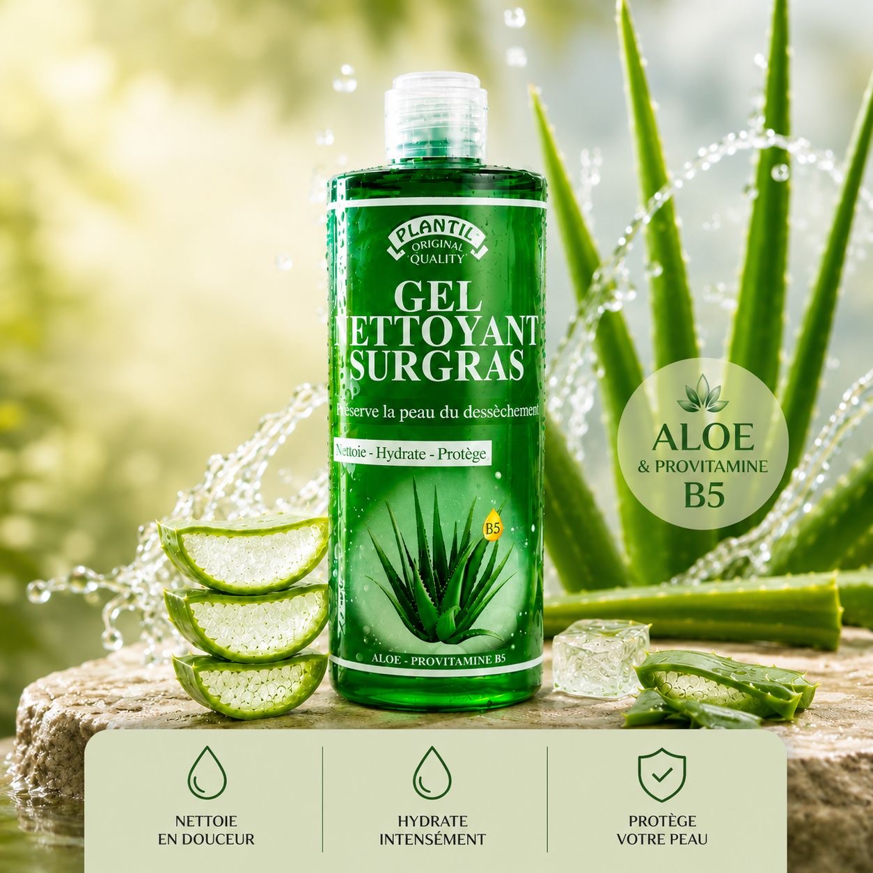 Gel Nettoyant Surgras 500ml