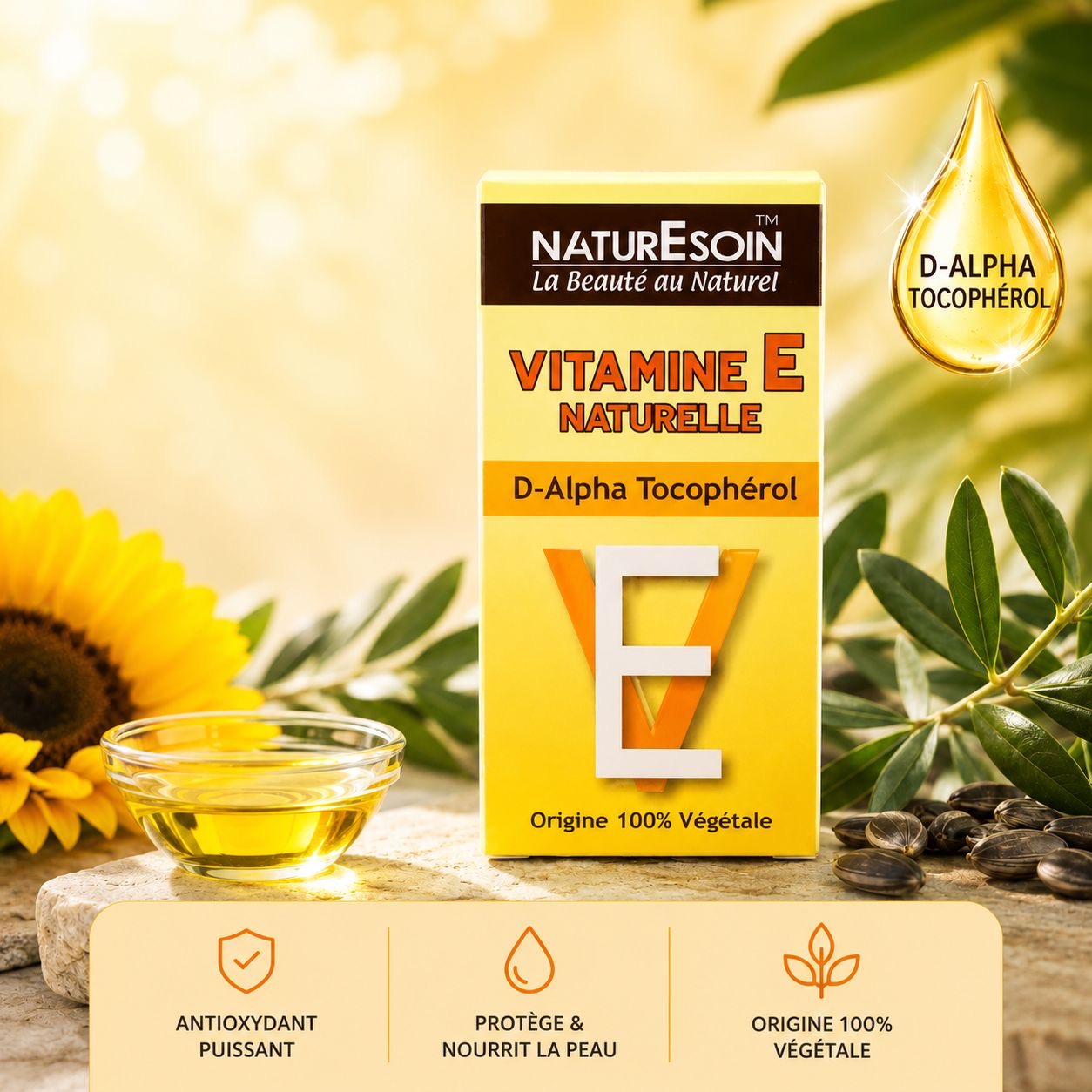 Vitamine E anti-âge 10ml