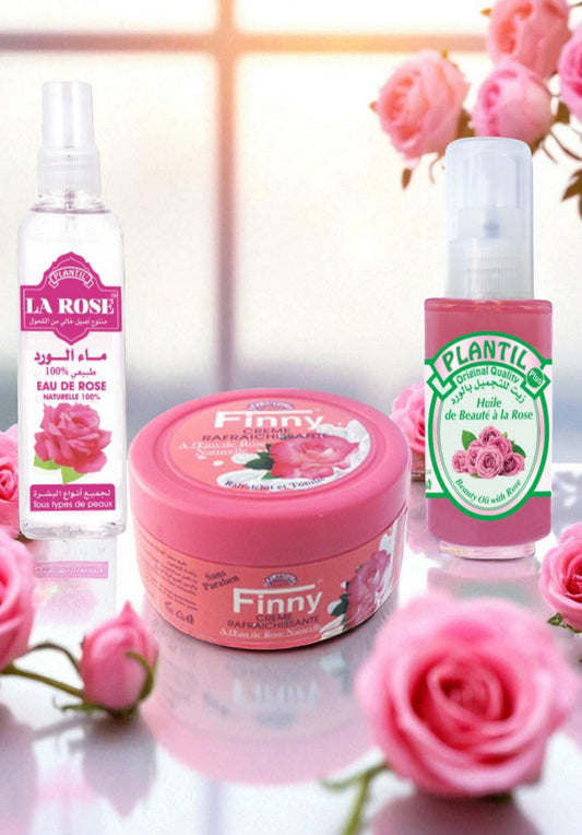 Coffret soin à la rose