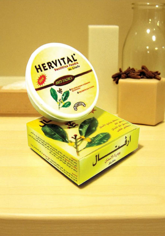 Poudre dentaire blanchissante à l’huile essentielle de Girofle 50g