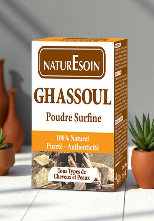Ghassoul Naturel Soin Peau et Cheveux 100 g