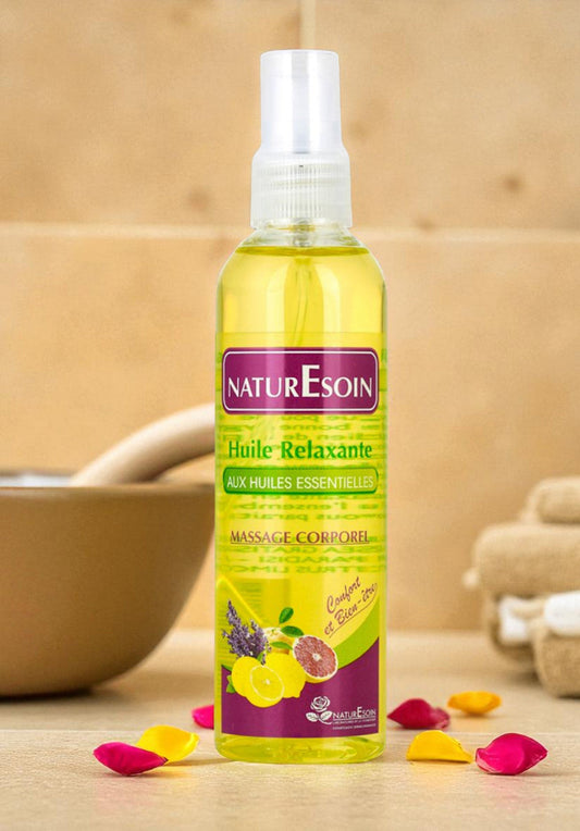Huile Relaxante aux huiles essentielles 125ml