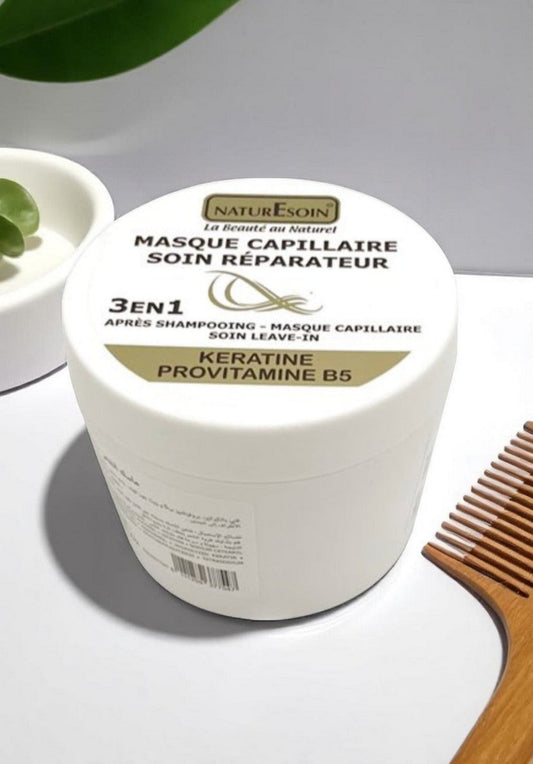 Masque capillaire soin Réparateur en Kératine et Provitamine B5 250ml