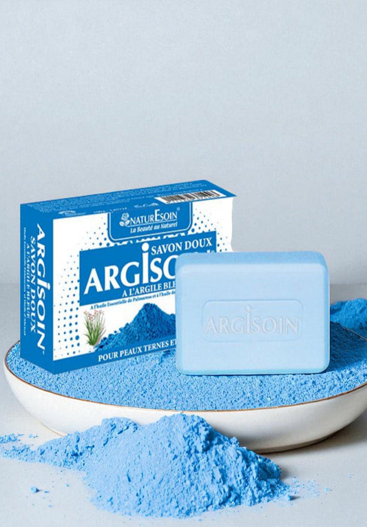Savon doux 125g - Argile bleue