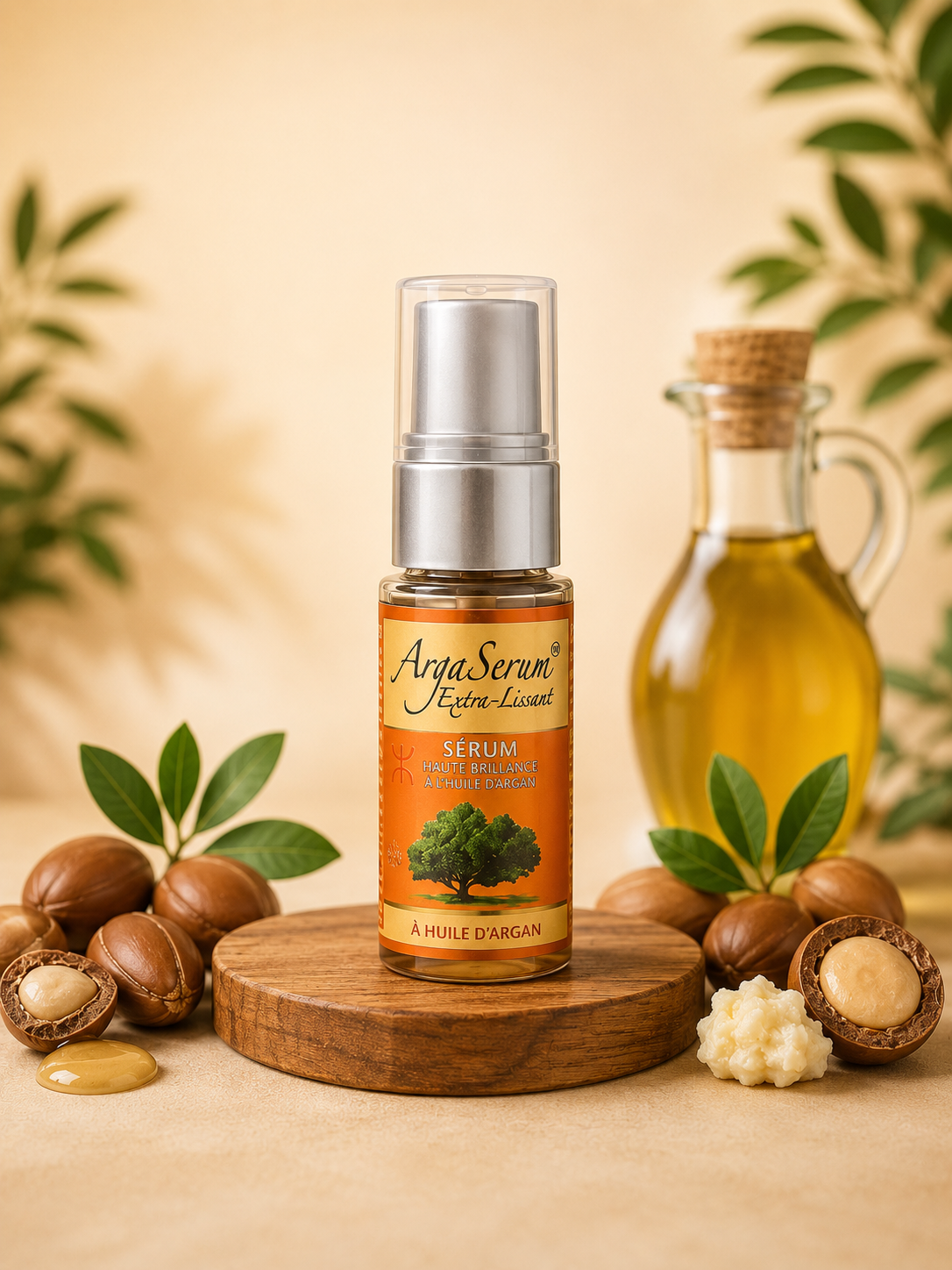 Sérum capilaire à l'huile d'argan 50 ml